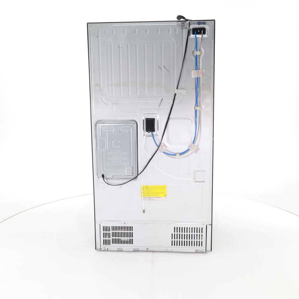 Pictures of Fingerprint-Resistant Black Stainless Steel ENERGY STAR Samsung 27.8 cu. ft. 4 Door French Door Refrigerator with Door-in-Door - Scratch & Dent - Major - Neu Appliance Outlet - Discount Appliance Outlet in Austin, Tx