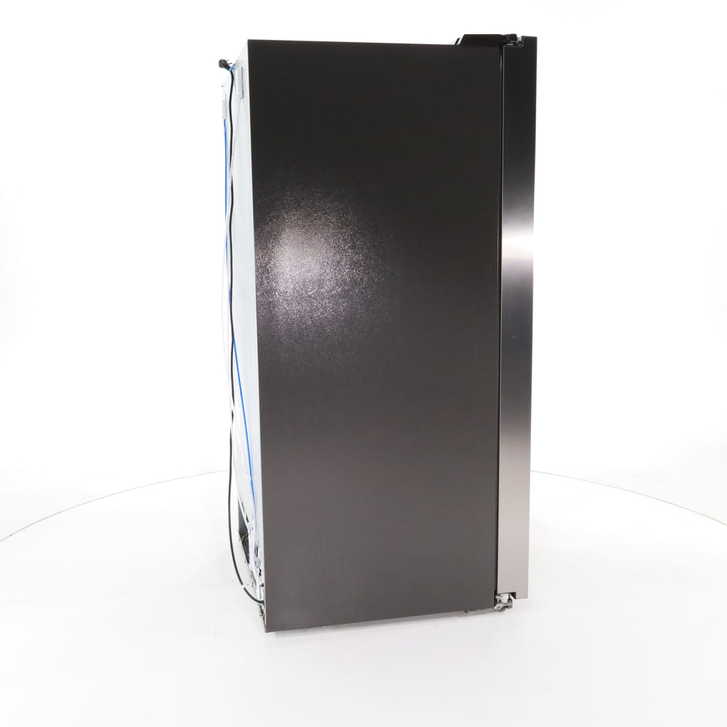 Pictures of Fingerprint Resistant Stainless Steel Midea 26.3 cu. ft. Side by Side Refrigerator with Water and Ice Dispenser - Scratch & Dent - Minor - Neu Appliance Outlet - Discount Appliance Outlet in Austin, Tx