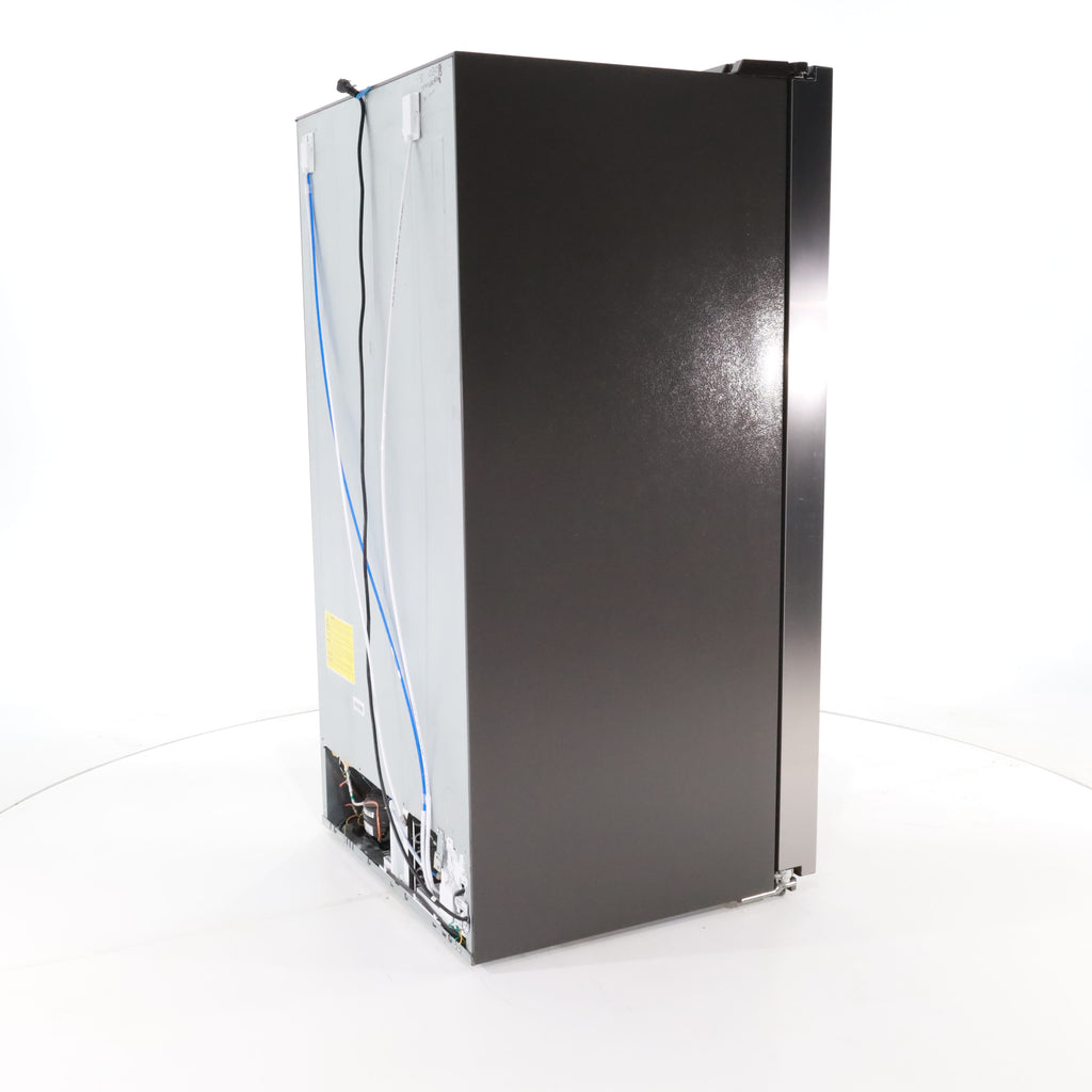 Pictures of Fingerprint Resistant Stainless Steel Midea 26.3 cu. ft. Side by Side Refrigerator with Water and Ice Dispenser - Scratch & Dent - Minor - Neu Appliance Outlet - Discount Appliance Outlet in Austin, Tx