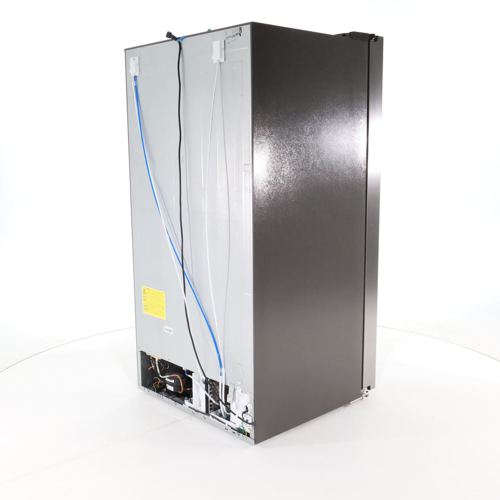 Pictures of Fingerprint Resistant Stainless Steel Midea 26.3 cu. ft. Side by Side Refrigerator with Water and Ice Dispenser - Scratch & Dent - Minor - Neu Appliance Outlet - Discount Appliance Outlet in Austin, Tx