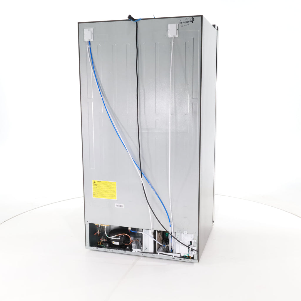 Pictures of Fingerprint Resistant Stainless Steel Midea 26.3 cu. ft. Side by Side Refrigerator with Water and Ice Dispenser - Scratch & Dent - Minor - Neu Appliance Outlet - Discount Appliance Outlet in Austin, Tx