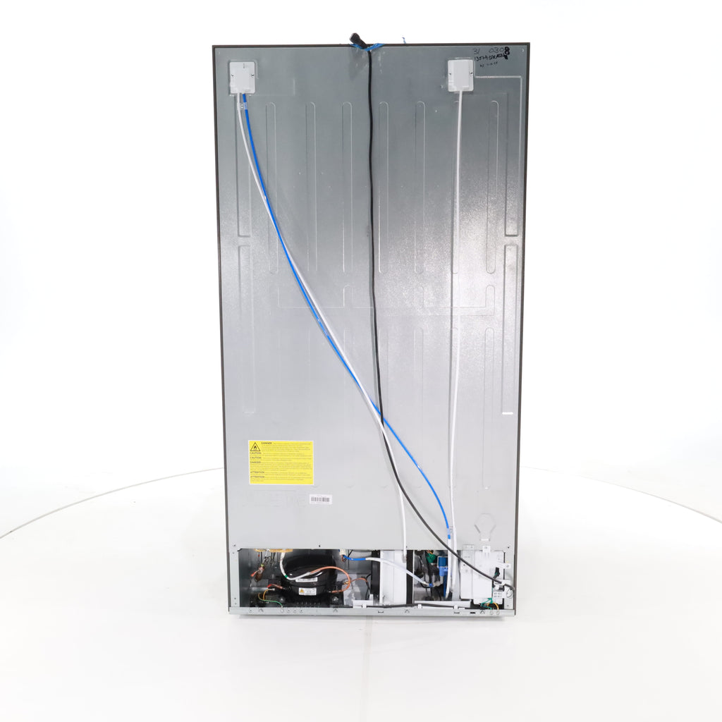 Pictures of Fingerprint Resistant Stainless Steel Midea 26.3 cu. ft. Side by Side Refrigerator with Water and Ice Dispenser - Scratch & Dent - Minor - Neu Appliance Outlet - Discount Appliance Outlet in Austin, Tx