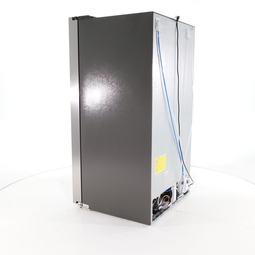 Pictures of Fingerprint Resistant Stainless Steel Midea 26.3 cu. ft. Side by Side Refrigerator with Water and Ice Dispenser - Scratch & Dent - Minor - Neu Appliance Outlet - Discount Appliance Outlet in Austin, Tx