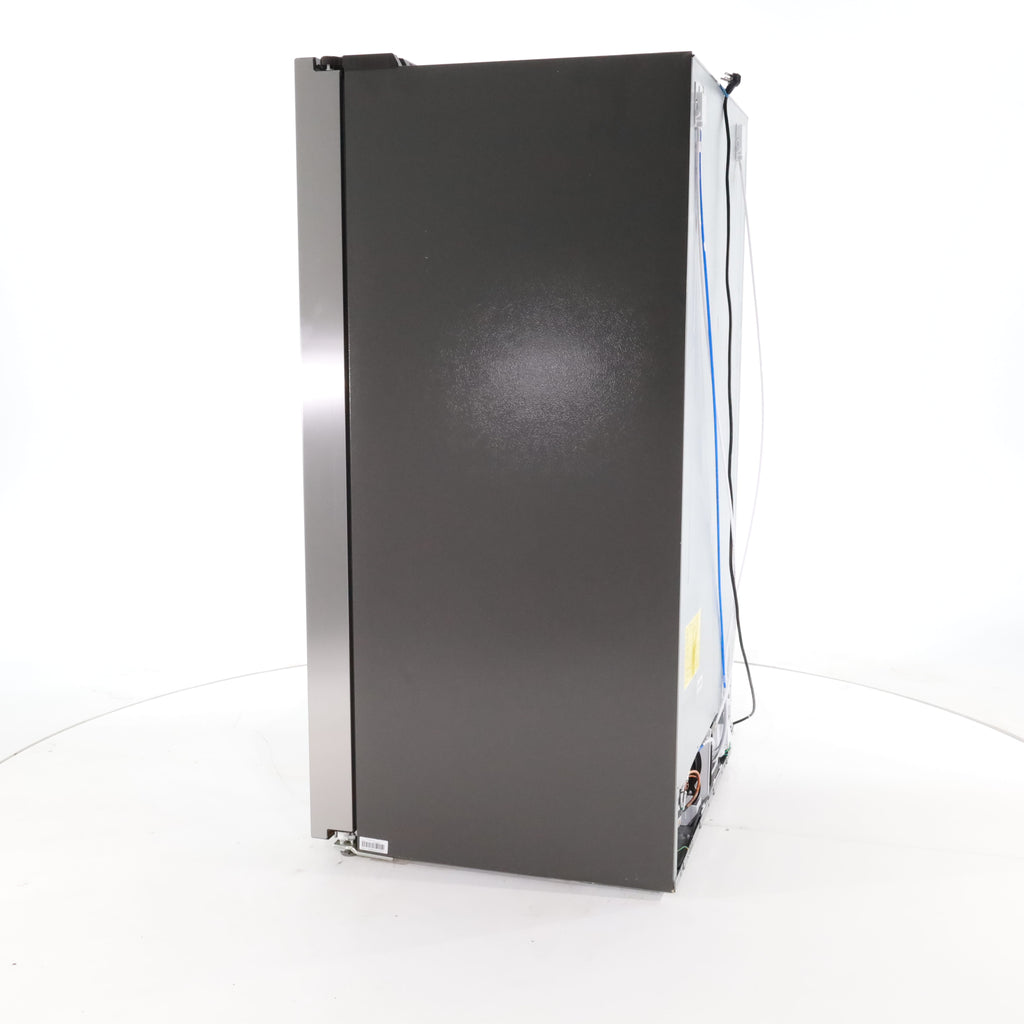 Pictures of Fingerprint Resistant Stainless Steel Midea 26.3 cu. ft. Side by Side Refrigerator with Water and Ice Dispenser - Scratch & Dent - Minor - Neu Appliance Outlet - Discount Appliance Outlet in Austin, Tx