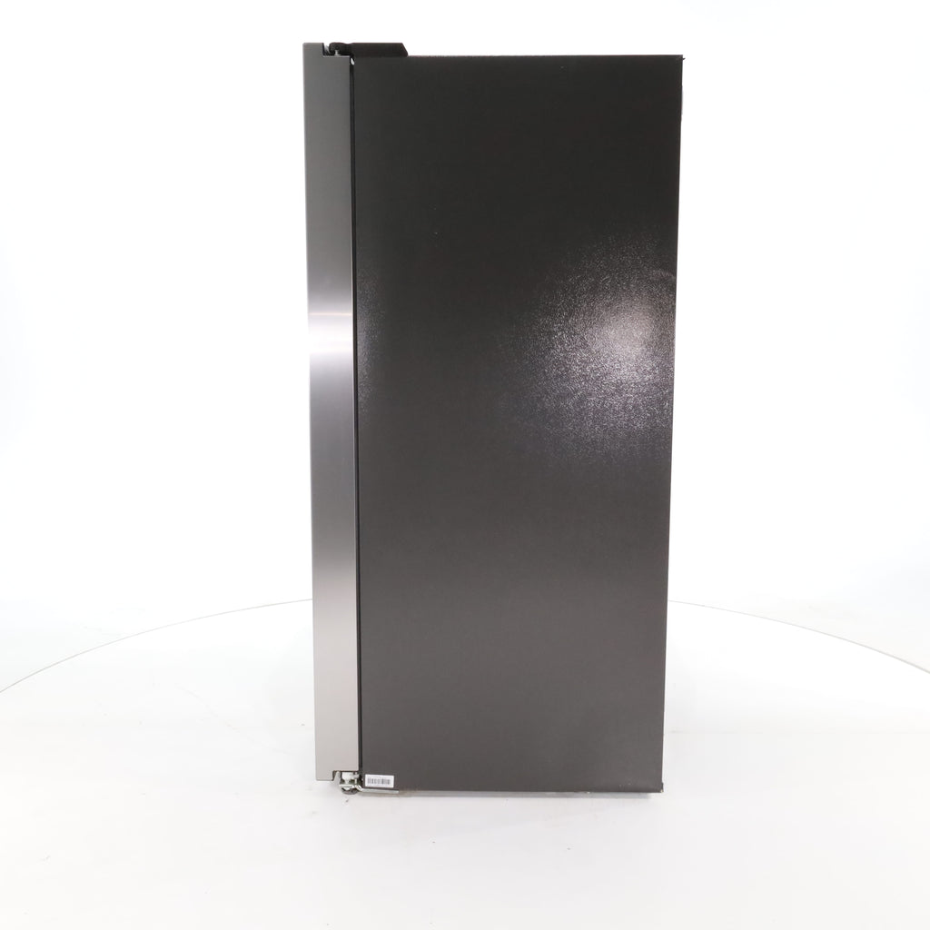 Pictures of Fingerprint Resistant Stainless Steel Midea 26.3 cu. ft. Side by Side Refrigerator with Water and Ice Dispenser - Scratch & Dent - Minor - Neu Appliance Outlet - Discount Appliance Outlet in Austin, Tx