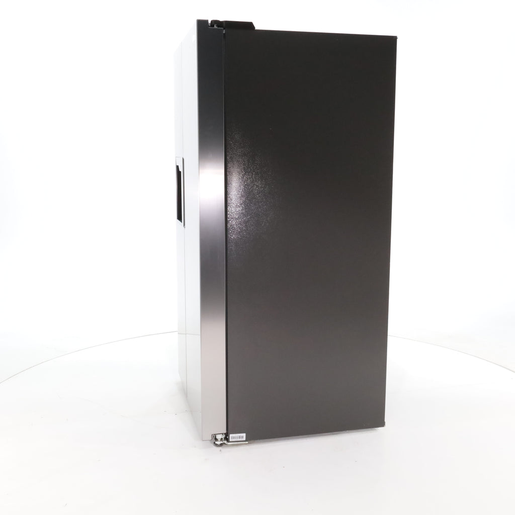 Pictures of Fingerprint Resistant Stainless Steel Midea 26.3 cu. ft. Side by Side Refrigerator with Water and Ice Dispenser - Scratch & Dent - Minor - Neu Appliance Outlet - Discount Appliance Outlet in Austin, Tx