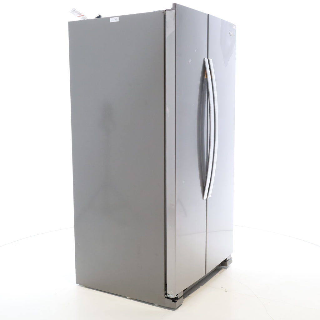 Pictures of Monochromatic Stainless Steel Whirlpool 25 cu. ft. Side by Side Refrigerator with Electronic Temperature Controls - Open Box - Neu Appliance Outlet - Discount Appliance Outlet in Austin, Tx