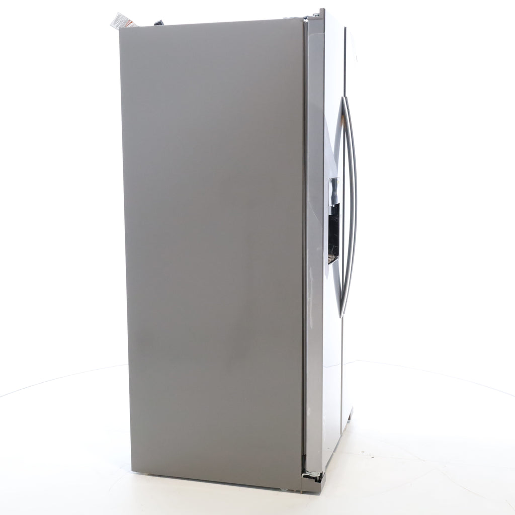 Pictures of Stainless Steel Whirlpool 24.6 cu. ft. Side By Side Refrigerator With Ice Maker - Open Box - Neu Appliance Outlet - Discount Appliance Outlet in Austin, Tx