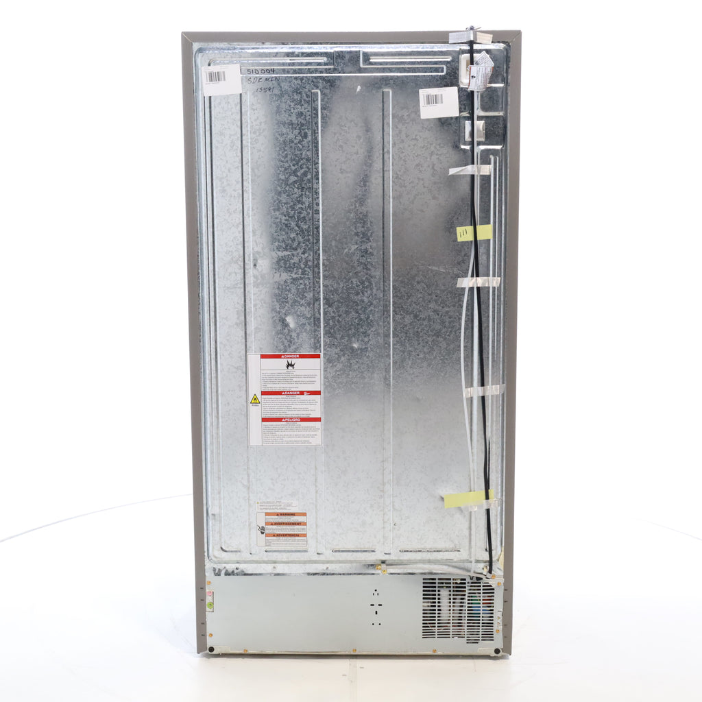 Pictures of Fingerprint-Resistant Stainless Steel Whirlpool 24.5 cu. ft. Side by Side Refrigerator with In Door Ice and Water Dispenser - Scratch & Dent - Minor - Neu Appliance Outlet - Discount Appliance Outlet in Austin, Tx