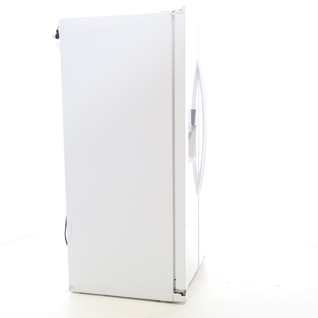 Pictures of White Whirlpool 24.5 cu. ft. Side by Side Refrigerator with In Door Ice and Water Dispenser - Scratch & Dent - Minor - Neu Appliance Outlet - Discount Appliance Outlet in Austin, Tx
