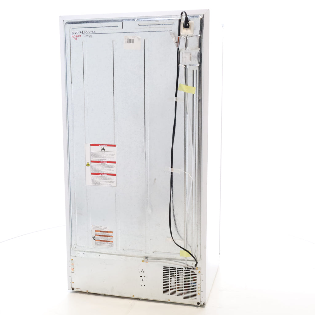 Pictures of White Whirlpool 24.5 cu. ft. Side by Side Refrigerator with In Door Ice and Water Dispenser - Scratch & Dent - Minor - Neu Appliance Outlet - Discount Appliance Outlet in Austin, Tx