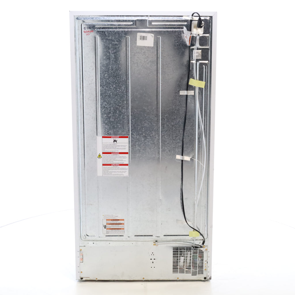 Pictures of White Whirlpool 24.5 cu. ft. Side by Side Refrigerator with In Door Ice and Water Dispenser - Scratch & Dent - Minor - Neu Appliance Outlet - Discount Appliance Outlet in Austin, Tx