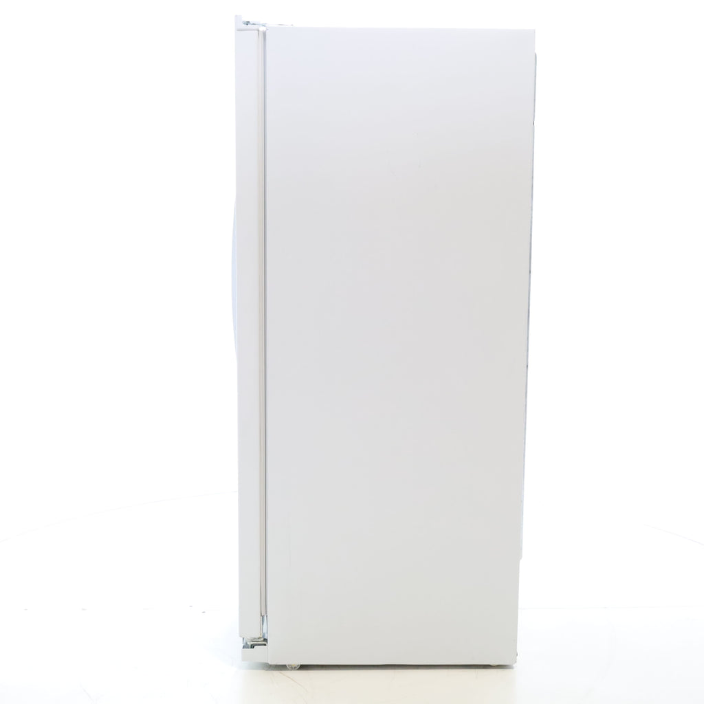 Pictures of White Whirlpool 24.5 cu. ft. Side by Side Refrigerator with In Door Ice and Water Dispenser - Scratch & Dent - Minor - Neu Appliance Outlet - Discount Appliance Outlet in Austin, Tx