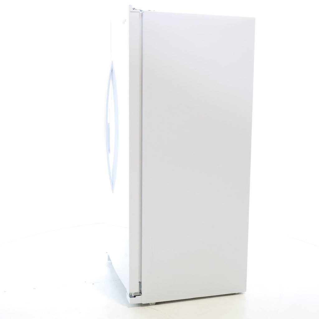 Pictures of White Whirlpool 24.5 cu. ft. Side by Side Refrigerator with In Door Ice and Water Dispenser - Scratch & Dent - Minor - Neu Appliance Outlet - Discount Appliance Outlet in Austin, Tx