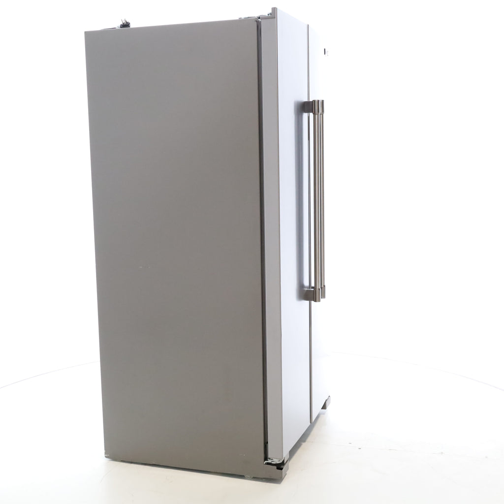 Pictures of Fingerprint Resistant Stainless Steel Maytag 24.9 cu. ft. Side by Side Refrigerator with Non-Dispense Layout - Scratch & Dent - Minor - Neu Appliance Outlet - Discount Appliance Outlet in Austin, Tx