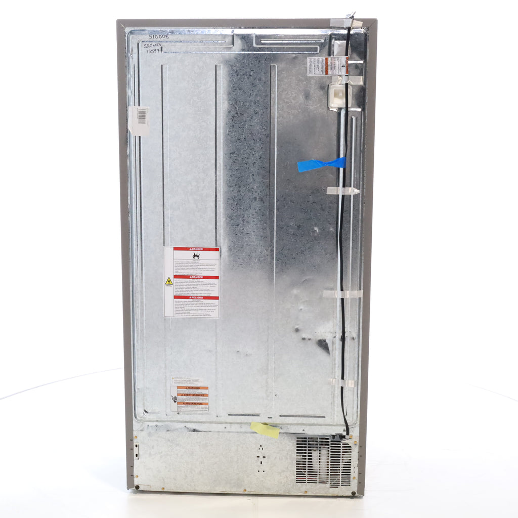 Pictures of Fingerprint Resistant Stainless Steel Maytag 24.9 cu. ft. Side by Side Refrigerator with Non-Dispense Layout - Scratch & Dent - Minor - Neu Appliance Outlet - Discount Appliance Outlet in Austin, Tx