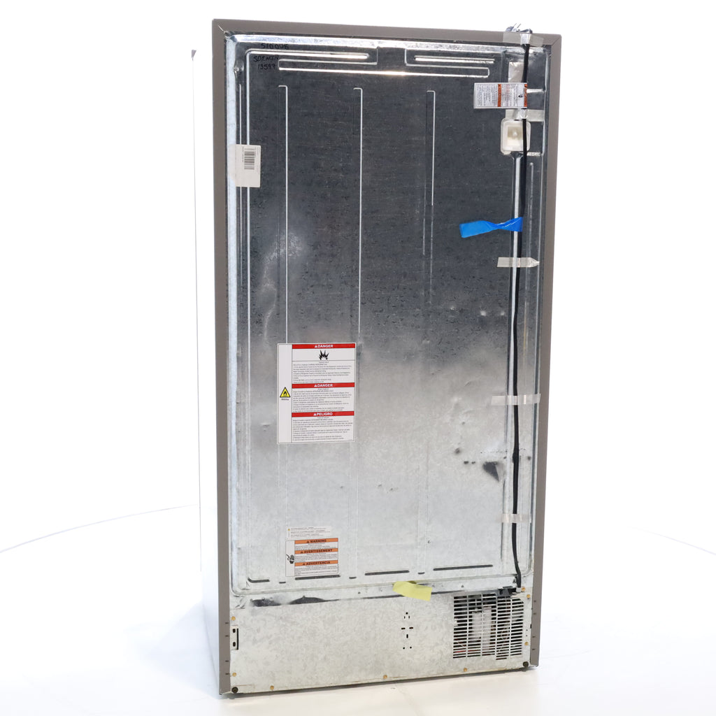 Pictures of Fingerprint Resistant Stainless Steel Maytag 24.9 cu. ft. Side by Side Refrigerator with Non-Dispense Layout - Scratch & Dent - Minor - Neu Appliance Outlet - Discount Appliance Outlet in Austin, Tx