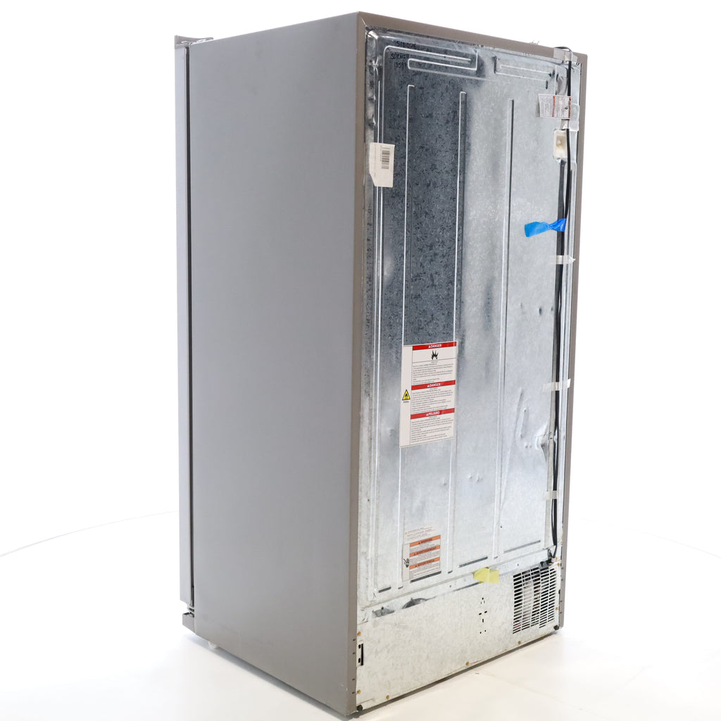 Pictures of Fingerprint Resistant Stainless Steel Maytag 24.9 cu. ft. Side by Side Refrigerator with Non-Dispense Layout - Scratch & Dent - Minor - Neu Appliance Outlet - Discount Appliance Outlet in Austin, Tx