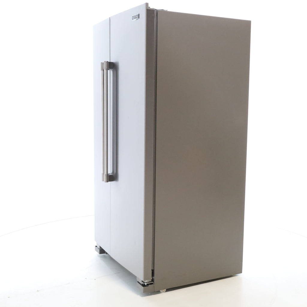 Pictures of Fingerprint Resistant Stainless Steel Maytag 24.9 cu. ft. Side by Side Refrigerator with Non-Dispense Layout - Scratch & Dent - Minor - Neu Appliance Outlet - Discount Appliance Outlet in Austin, Tx