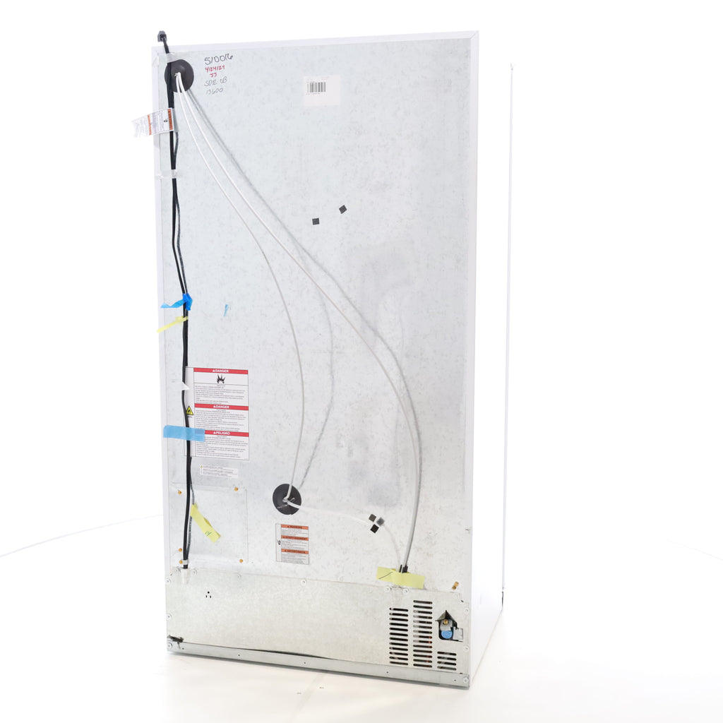 Pictures of Counter Depth White Whirlpool 20.6 cu. ft. Side by Side Refrigerator In Door Ice and Water Dispenser - Scratch & Dent - Minor - Neu Appliance Outlet - Discount Appliance Outlet in Austin, Tx