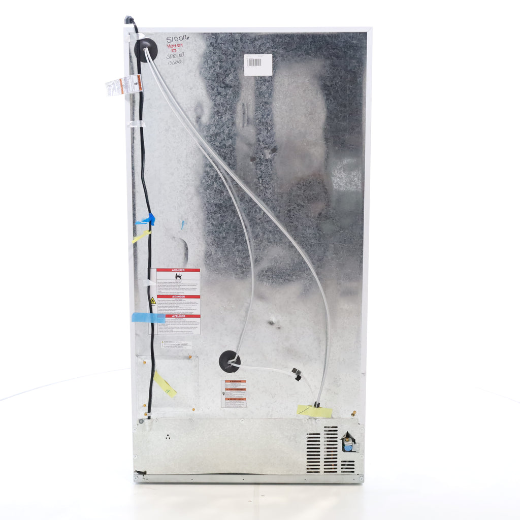 Pictures of Counter Depth White Whirlpool 20.6 cu. ft. Side by Side Refrigerator In Door Ice and Water Dispenser - Scratch & Dent - Minor - Neu Appliance Outlet - Discount Appliance Outlet in Austin, Tx