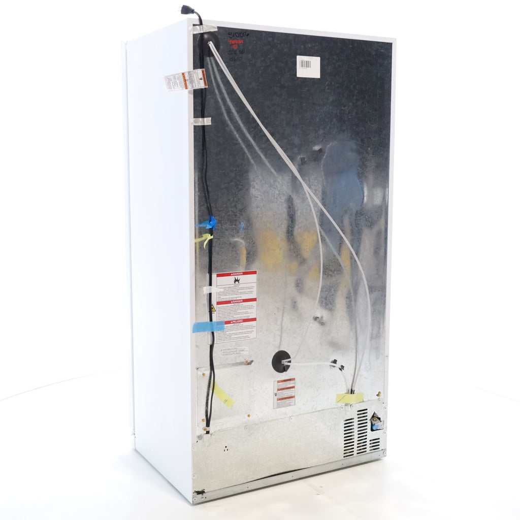 Pictures of Counter Depth White Whirlpool 20.6 cu. ft. Side by Side Refrigerator In Door Ice and Water Dispenser - Scratch & Dent - Minor - Neu Appliance Outlet - Discount Appliance Outlet in Austin, Tx