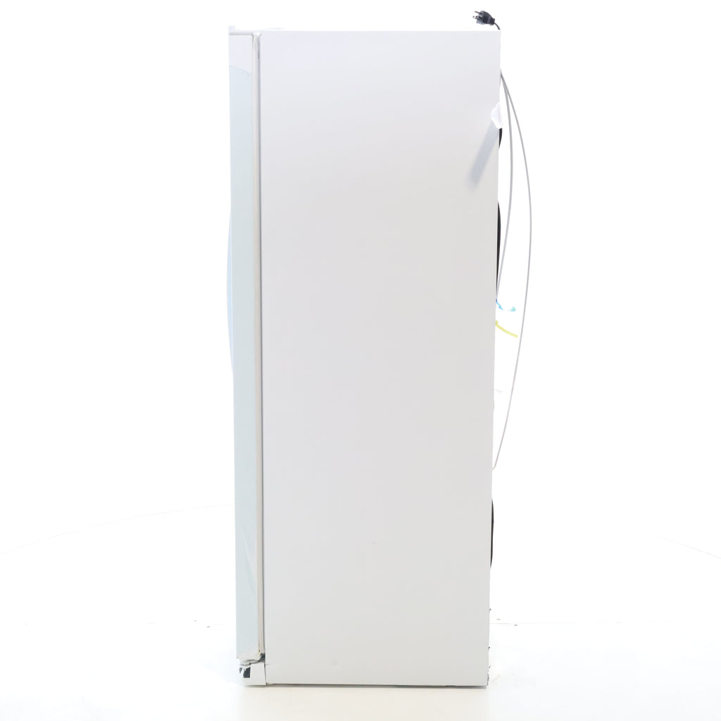 Pictures of Counter Depth White Whirlpool 20.6 cu. ft. Side by Side Refrigerator In Door Ice and Water Dispenser - Scratch & Dent - Minor - Neu Appliance Outlet - Discount Appliance Outlet in Austin, Tx