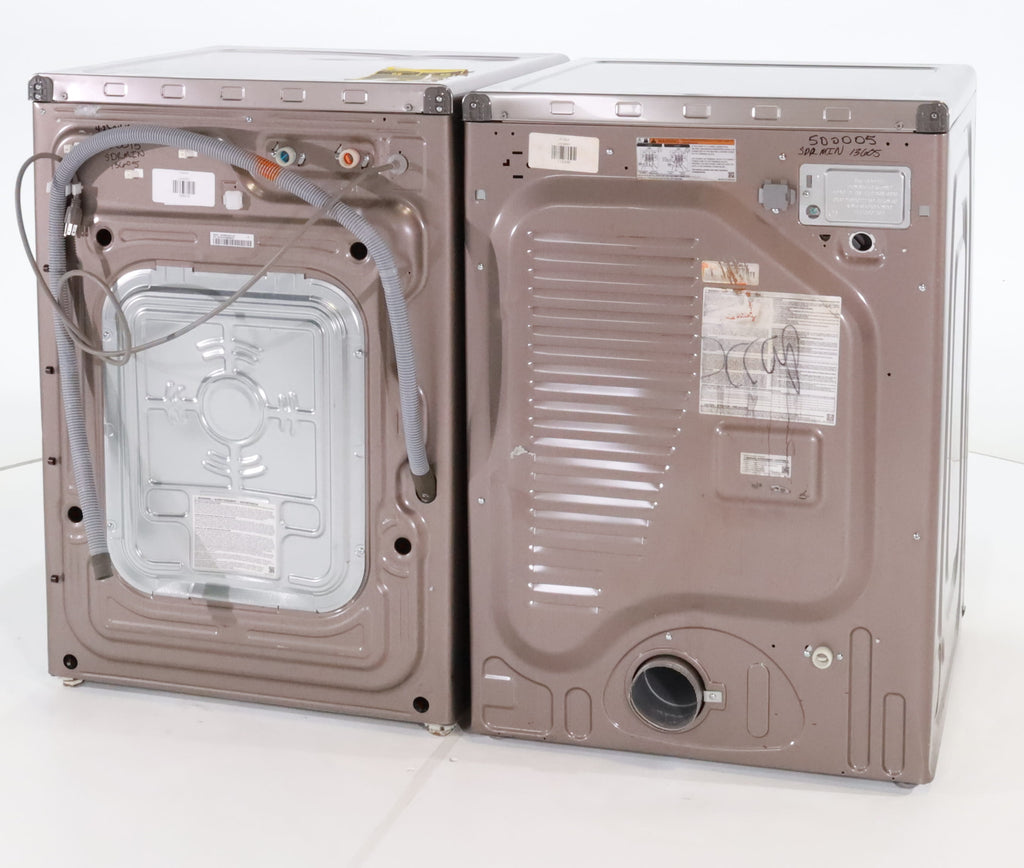 Pictures of Champagne ENERGY STAR 4.5 cu. ft. Samsung Front-Load Washer with Steam and 7.5 cu. ft. Front Load Electric Dryer with Steam - Scratch & Dent - Minor - Neu Appliance Outlet - Discount Appliance Outlet in Austin, Tx