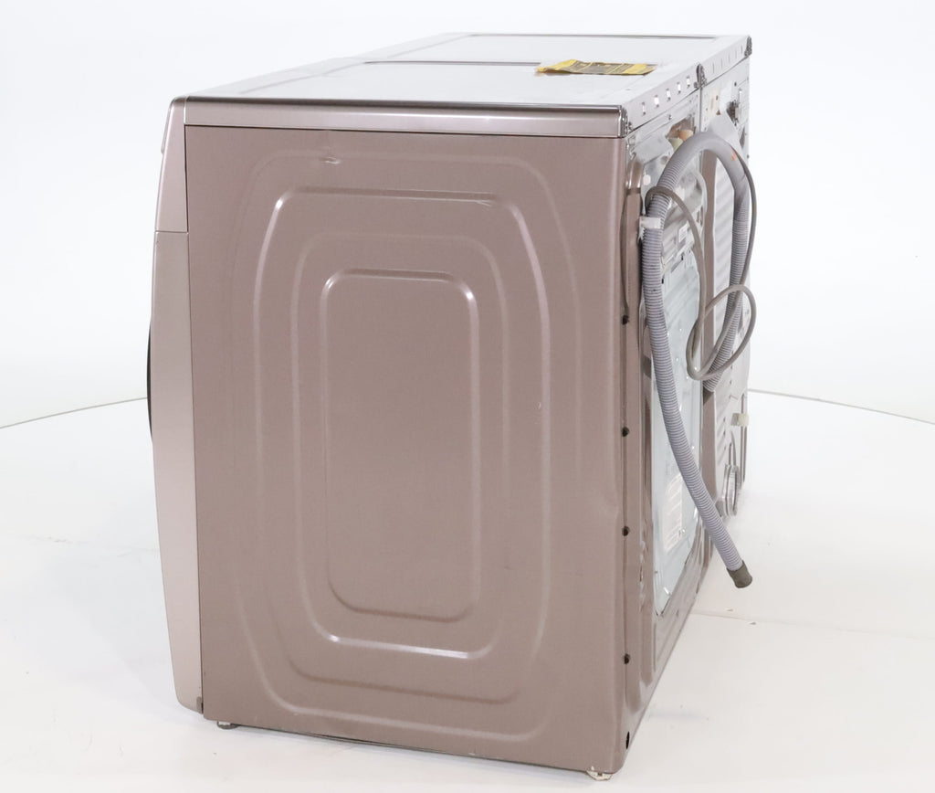 Pictures of Champagne ENERGY STAR 4.5 cu. ft. Samsung Front-Load Washer with Steam and 7.5 cu. ft. Front Load Electric Dryer with Steam - Scratch & Dent - Minor - Neu Appliance Outlet - Discount Appliance Outlet in Austin, Tx