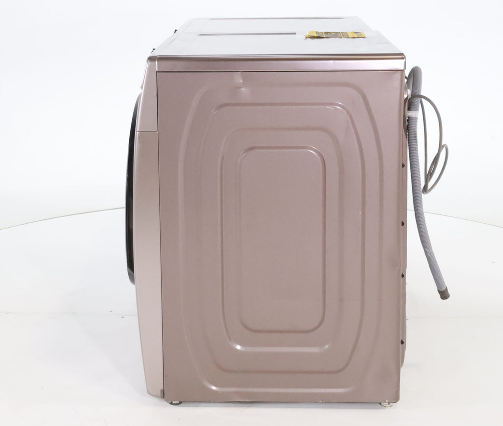 Pictures of Champagne ENERGY STAR 4.5 cu. ft. Samsung Front-Load Washer with Steam and 7.5 cu. ft. Front Load Electric Dryer with Steam - Scratch & Dent - Minor - Neu Appliance Outlet - Discount Appliance Outlet in Austin, Tx