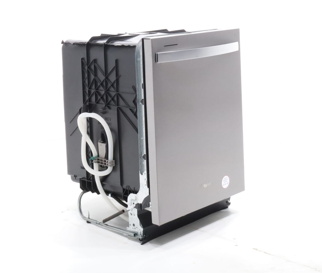 Pictures of 24 in. Fingerprint Resistant Stainless Steel Whirlpool Built In Dishwasher with 55 dBA - Scratch & Dent - Minor - Neu Appliance Outlet - Discount Appliance Outlet in Austin, Tx