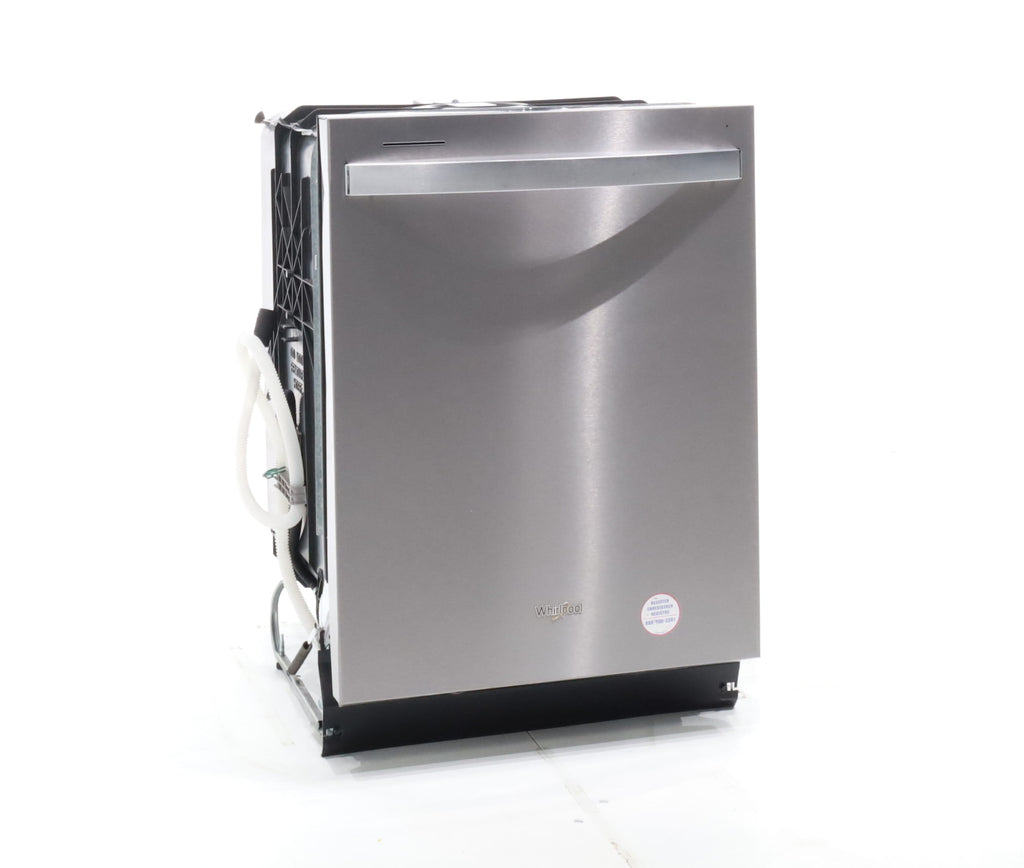 Pictures of 24 in. Fingerprint Resistant Stainless Steel Whirlpool Built In Dishwasher with 55 dBA - Scratch & Dent - Minor - Neu Appliance Outlet - Discount Appliance Outlet in Austin, Tx