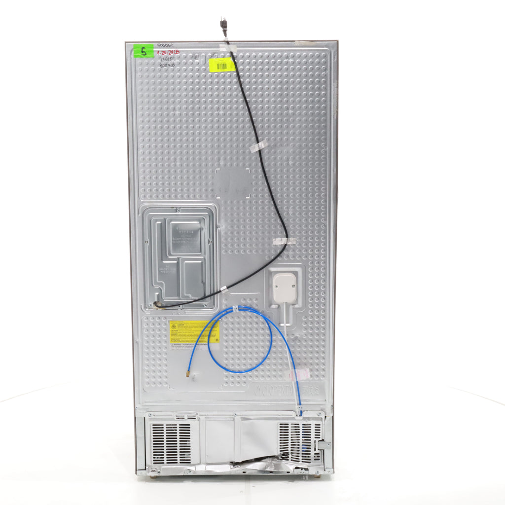 Pictures of 33 in. Wide Fingerprint Resistant Stainless Steel ENERGY STAR Smart Samsung  17.5 cu. ft. 3 Door French Door Refrigerator with Internal Ice Maker - Scratch & Dent - Major - Neu Appliance Outlet - Discount Appliance Outlet in Austin, Tx