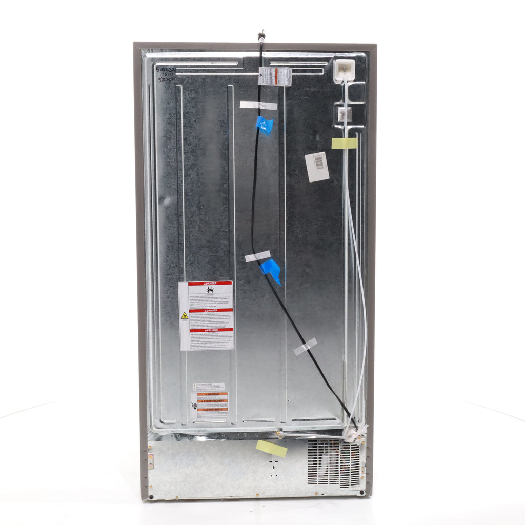 Pictures of Fingerprint-Resistant Stainless Steel Whirlpool 24.5 cu. ft. Side by Side Refrigerator with In Door Ice and Water Dispenser - Scratch & Dent - Minor - Neu Appliance Outlet - Discount Appliance Outlet in Austin, Tx