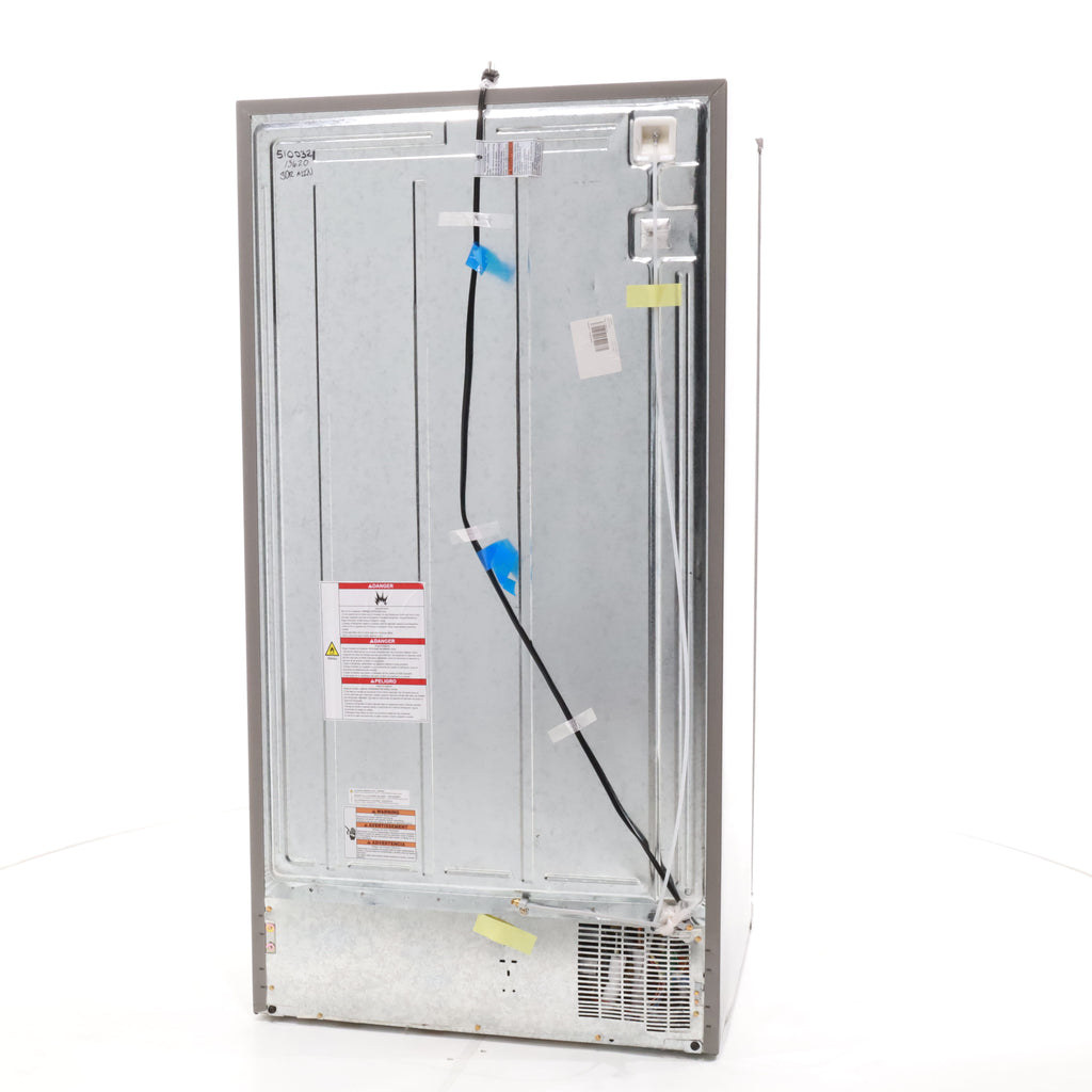 Pictures of Fingerprint-Resistant Stainless Steel Whirlpool 24.5 cu. ft. Side by Side Refrigerator with In Door Ice and Water Dispenser - Scratch & Dent - Minor - Neu Appliance Outlet - Discount Appliance Outlet in Austin, Tx