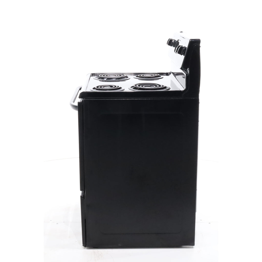 Pictures of Black Frigidaire 4.8 cu. ft. 4 Heating Element Freestanding Electric Range with Even Baking Technology - Certified Refurbished - Neu Appliance Outlet - Discount Appliance Outlet in Austin, Tx