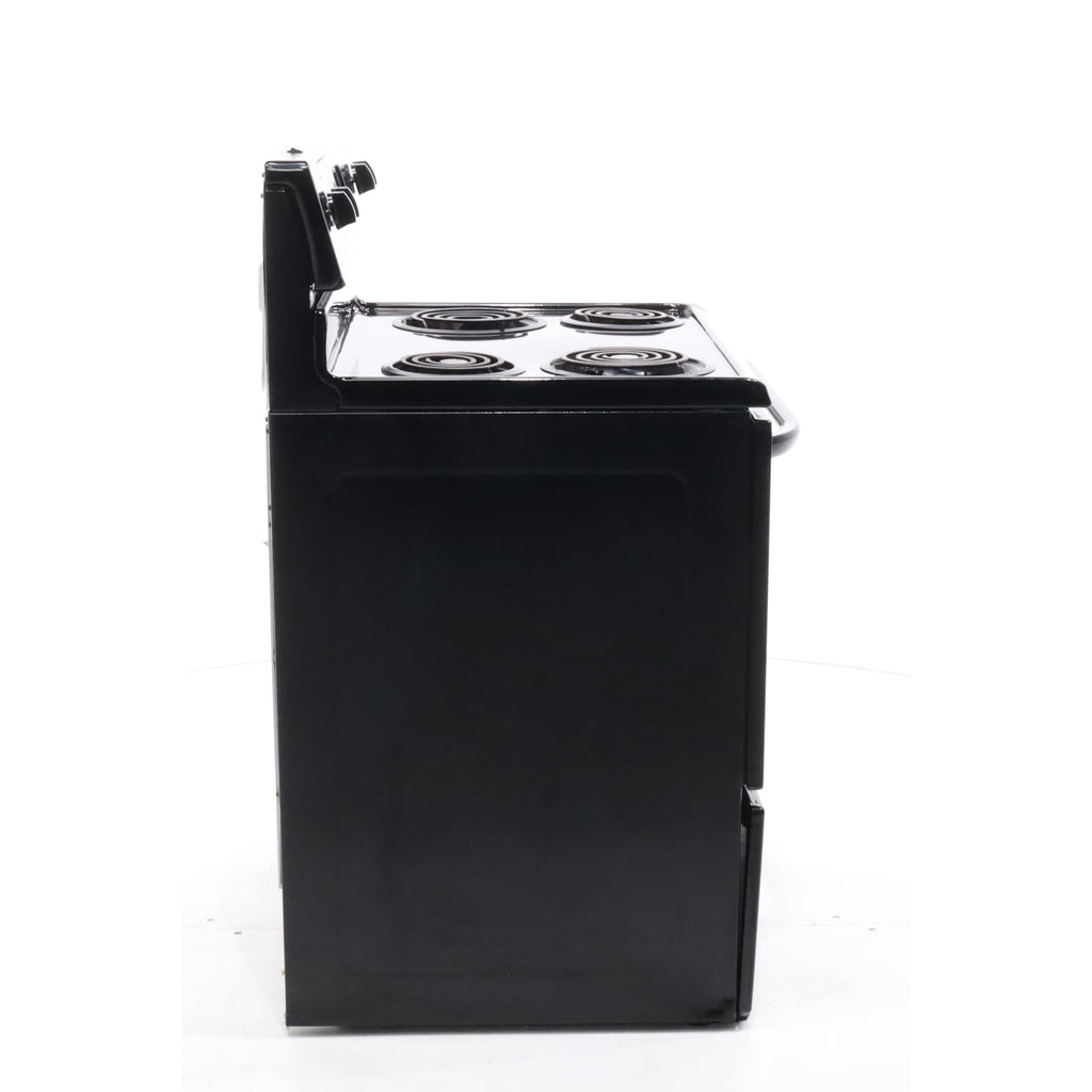 Pictures of Black Frigidaire 4.8 cu. ft. 4 Heating Element Freestanding Electric Range with Even Baking Technology - Certified Refurbished - Neu Appliance Outlet - Discount Appliance Outlet in Austin, Tx
