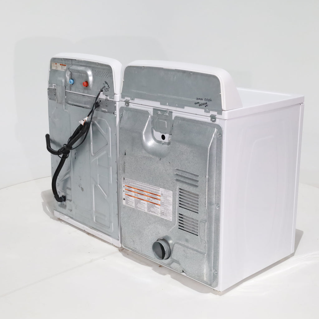 Pictures of Roper 3.6 cu. ft. Top Load Washing Machine with Status Indicator Lights and 6.5 cu. ft. Electric Dryer with Wrinkle Prevent - Certified Refurbished - Neu Appliance Outlet - Discount Appliance Outlet in Austin, Tx