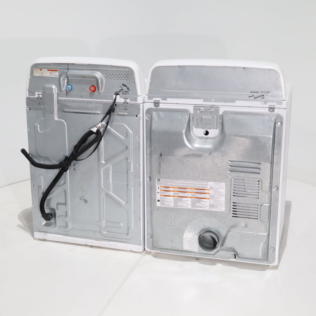 Pictures of Roper 3.6 cu. ft. Top Load Washing Machine with Status Indicator Lights and 6.5 cu. ft. Electric Dryer with Wrinkle Prevent - Certified Refurbished - Neu Appliance Outlet - Discount Appliance Outlet in Austin, Tx