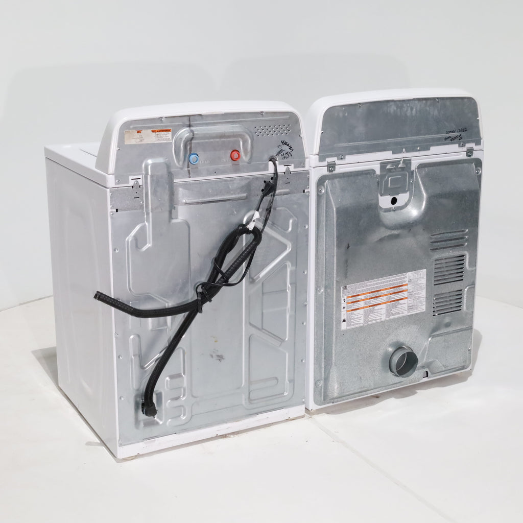 Pictures of Roper 3.6 cu. ft. Top Load Washing Machine with Status Indicator Lights and 6.5 cu. ft. Electric Dryer with Wrinkle Prevent - Certified Refurbished - Neu Appliance Outlet - Discount Appliance Outlet in Austin, Tx