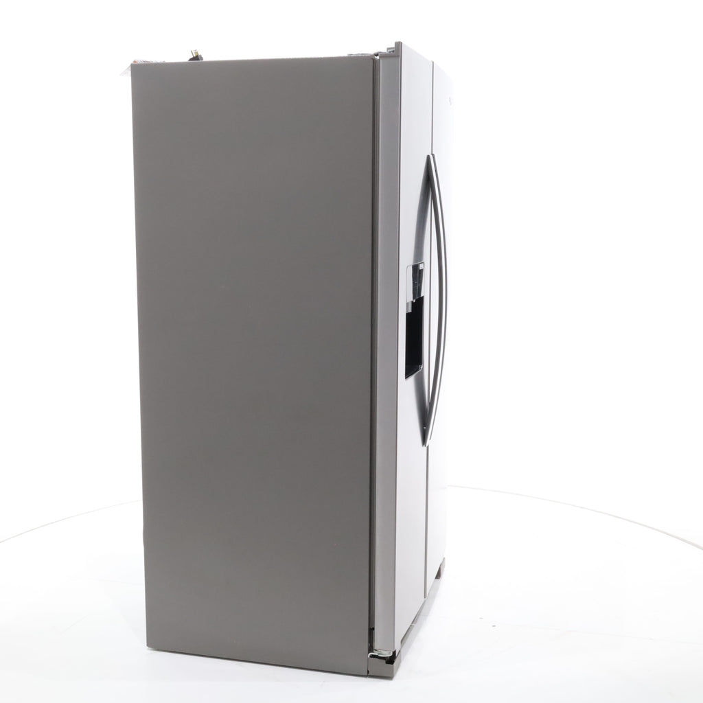 Pictures of Fingerprint-Resistant Stainless Steel Whirlpool 24.5 cu. ft. Side by Side Refrigerator with In Door Ice and Water Dispenser - Open Box - Neu Appliance Outlet - Discount Appliance Outlet in Austin, Tx