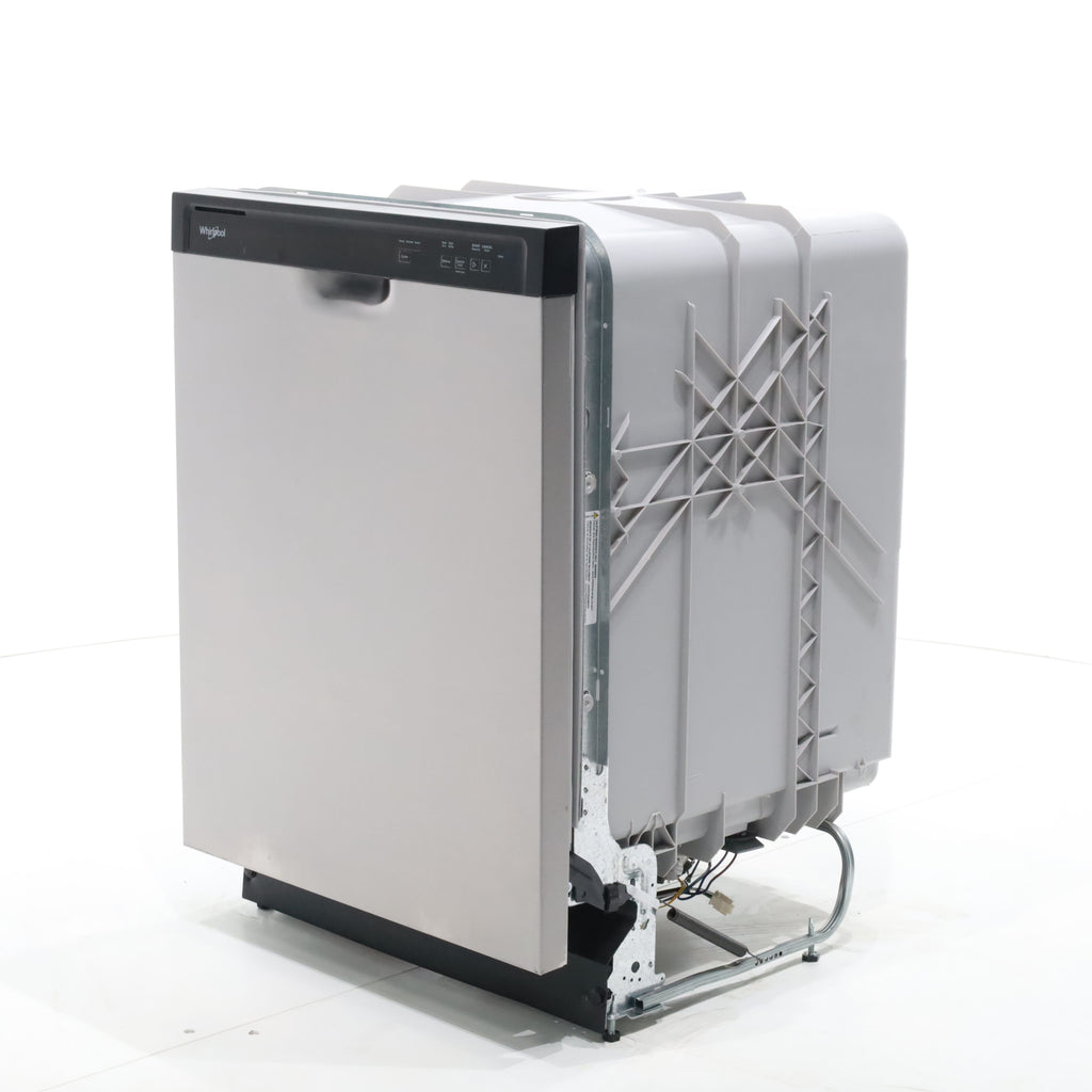 Pictures of Standard 24 in Width Stainless Steel ENERGY STAR Whirlpool Built In Dishwasher with 1-Hour Wash Cycle - Scratch & Dent - Minor - Neu Appliance Outlet - Discount Appliance Outlet in Austin, Tx
