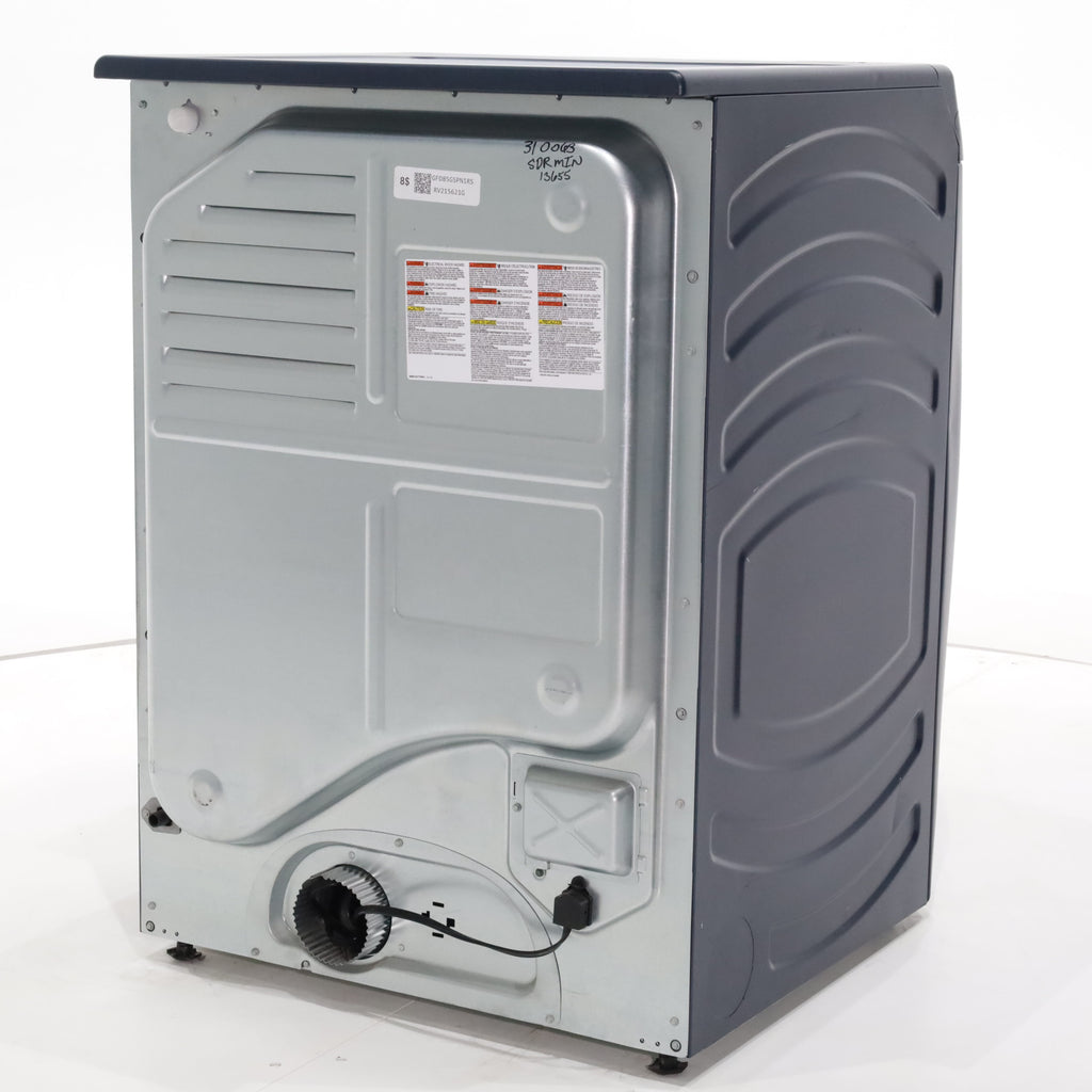 Pictures of Sapphire Blue GE 7.8 cu. ft. Smart Front Load Gas Dryer with Steam - Scratch & Dent - Minor - Neu Appliance Outlet - Discount Appliance Outlet in Austin, Tx