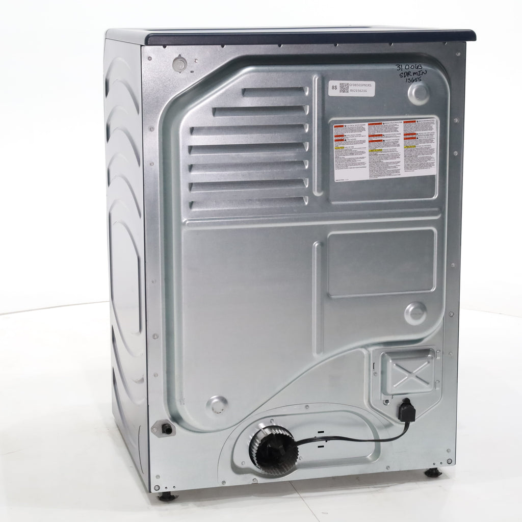 Pictures of Sapphire Blue GE 7.8 cu. ft. Smart Front Load Gas Dryer with Steam - Scratch & Dent - Minor - Neu Appliance Outlet - Discount Appliance Outlet in Austin, Tx