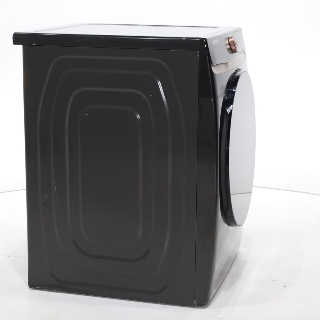 Pictures of Brushed Black ENERGY STAR Samsung 7.5 cu. ft. Frontload Electric Dryer with Steam - Scratch & Dent - Moderate - Neu Appliance Outlet - Discount Appliance Outlet in Austin, Tx