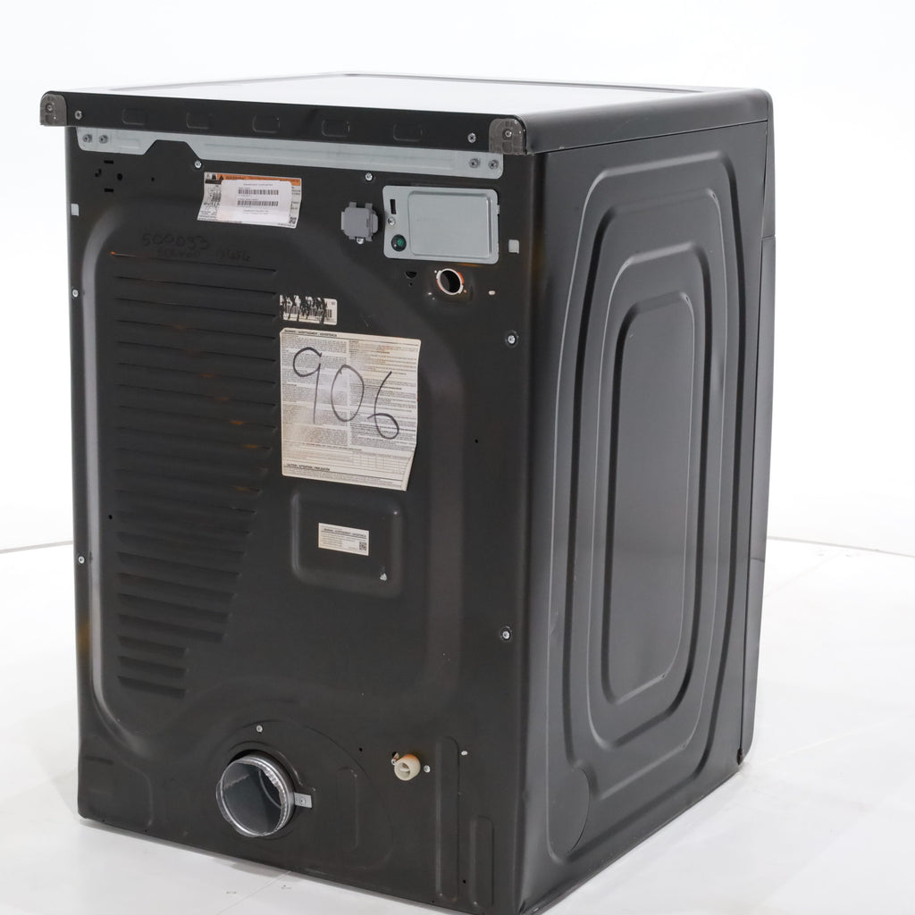 Pictures of Brushed Black ENERGY STAR Samsung 7.5 cu. ft. Frontload Electric Dryer with Steam - Scratch & Dent - Moderate - Neu Appliance Outlet - Discount Appliance Outlet in Austin, Tx