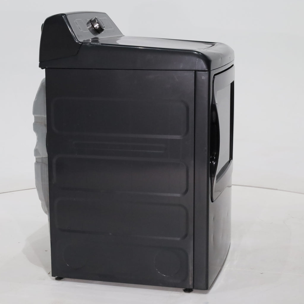 Pictures of Diamond Gray ENERGY STAR GE Profile 7.4 cu . ft. Electric Dryer with 120 ft. Venting - Scratch & Dent - Major - Neu Appliance Outlet - Discount Appliance Outlet in Austin, Tx