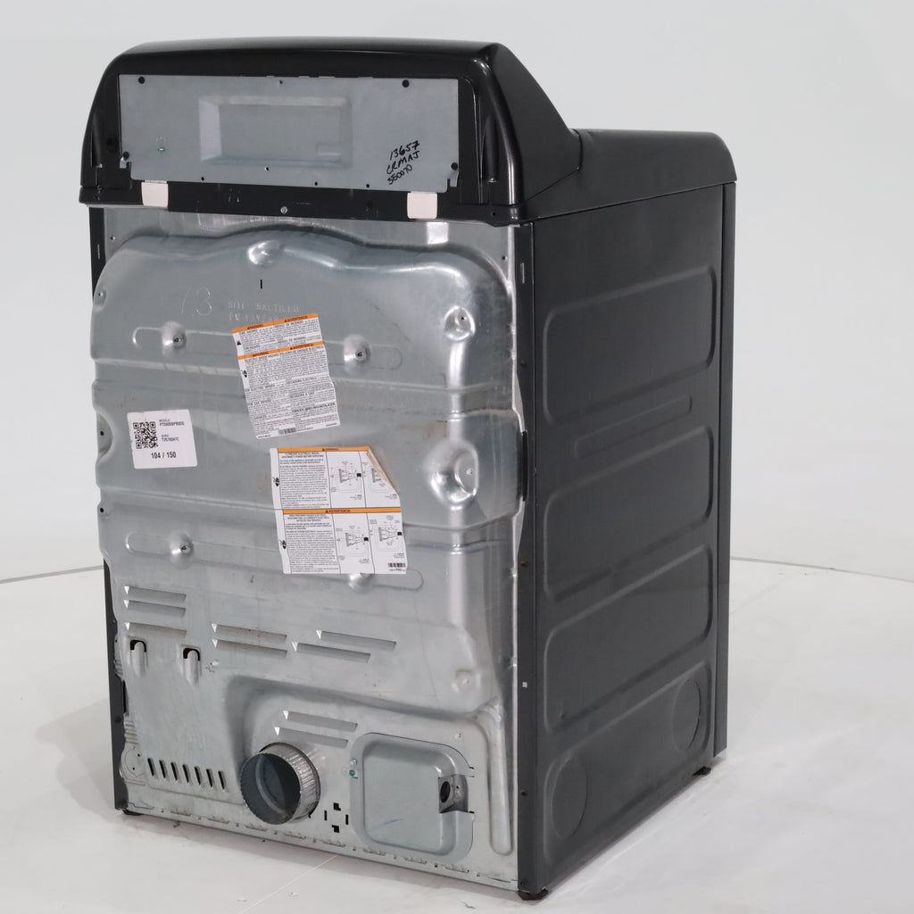 Pictures of Diamond Gray ENERGY STAR GE Profile 7.4 cu . ft. Electric Dryer with 120 ft. Venting - Scratch & Dent - Major - Neu Appliance Outlet - Discount Appliance Outlet in Austin, Tx