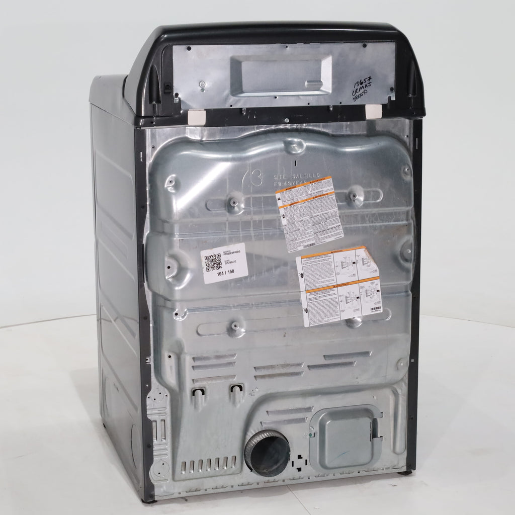 Pictures of Diamond Gray ENERGY STAR GE Profile 7.4 cu . ft. Electric Dryer with 120 ft. Venting - Scratch & Dent - Major - Neu Appliance Outlet - Discount Appliance Outlet in Austin, Tx