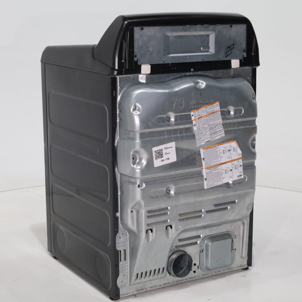 Pictures of Diamond Gray ENERGY STAR GE Profile 7.4 cu . ft. Electric Dryer with 120 ft. Venting - Scratch & Dent - Major - Neu Appliance Outlet - Discount Appliance Outlet in Austin, Tx